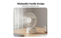 Mini Desk Fan Adjustable Angle USB Electric Fan Strong Wind Portable Electronics for Students, Office Workers, Dormitory, Travel, Outdoor