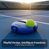 Tennis Elastic Tennis Training Tool with Cord Compact Equipment for Beginners, Outdoor Train