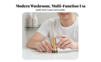 Shower Faucet Elbow Extended Length Wall Mount Faucet Swing Leg Built-in Strainer Mesh Brass Offset Connector