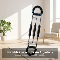 Foam Grips U-Shaped Arm Exerciser Padded Handles U-Shaped Arm Exercise Equipment Compact Spring Resistance Exercise Equipment Portable for Upper-Body Exercise
