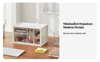 Desktop Drawer Organizer Modular Stacking Secure Fit for Dorm