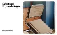 Thickened Non-Slip Dining Chair Pad Breathable Thick Dining Chair Cushion Soft and Supportive for Office Workers, Students, Home, Study Room
