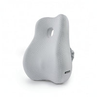 Memory Foam Support Cushion Contoured Cushion with Handhold Breathable Pillow Ergonomic for Office Workers, Drivers, Commuters, Desk Chair, Car Seat