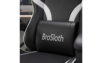 Height Adjustable High Back Reclining Computer Chair Headrest Pillow Ergonomic Gaming Chair with Footrest Office Furniture for Gamers, Students, Game Room