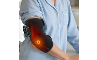 Heat Treatment Heated Elbow Massager Adjustable Temperature Cordless Elbow Heating Brace Ergonomic Design for Athletes