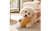 Chicken Drumstick Toy Soft Chicken Leg Stuffed Toy Funny Interactive for Dogs, Boredom Relief, Indoor Play