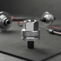 12 Splines Cassette Lockring Socket Sturdy Metal Cassette Lockring Remover Carbon Steel Easy to Use for Cyclists, Mechanics, Bike Workshop, Repair Shop, Garage