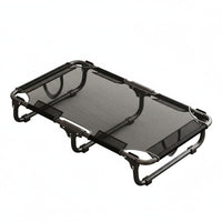 Raised Mesh Dog Bed Foldable Raised Pet Bed Four-Season Folding Pet Cot for Dogs, Cats, Outdoor, Indoor, Travel