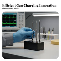 3 Pieces Metal Soldering Iron Tips Silver Finish Replacement Soldering Tips Slender Cylindrical Shaft Tip Set Precision Work