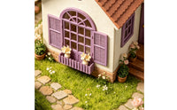 Realistic Look Dollhouse Window Model Detailed Frame 1:12 Scale Window Decoration Shutter Design