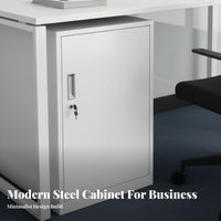 Lockable Drawers Multi-Drawer Filing Cabinet Movable Office Furniture Mobile Design Document Organizer Space-Saving for Telecommuting Workers, Students, Crafters, Under Desk, Study Room, Studio, Bedroom