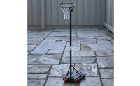 Weighted Base Adjustable Netball Hoop Stand Wheels Adjustable Height Netball Post Indoor Outdoor Sports Equipment