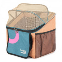 Front Bike Pet Bag Quick Release Cycle Pet Carrier Outdoor Riding Bike Handlebar Basket for Small Dogs, Cats, Biking