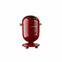Large Capacity Lidded Trash Can Easy to Move Pedestal Trash Bin Lid Cover Rolling Waste Bin High Leg Design for Commercial Users, Kitchen, Office, Restaurant