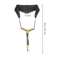 Saxophone Neck Strap Anti-Scratch Padded Saxophone Strap Ergonomic for Students, Professionals, Music Schools