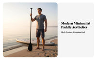 Adjustable Stand-up Paddleboard Paddle Lightweight Adjustable Kayak Paddle 3 Piece Kayak Oar Anti-Slip Grip Aquatic Activities