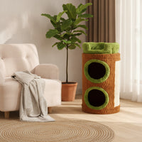 Cat Barrel Cylindrical Cat Climbing Climber Soft Cats Furniture for Cats, Indoor