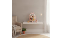 Wooden Cake Stand with Play Treats Imaginative Pretend Play Set with Stand Pretend Dessert Playset for Preschoolers, Playroom
