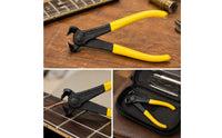 Guitar Fret Cutter Clean Cuts Fret Wire Cutter Plier Less Filing Angled for Luthiers, Luthier Work, Instrument Maintenance