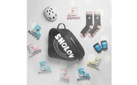 skates Bag for Ice Roller Equipment Carrier Oxford Roller Skating Equipment Bag Large Capacity for Kids, Young Adults, Storage