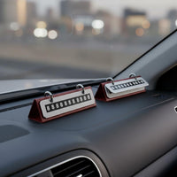 Temporary Parking Phone Number Plate Compact Design Temporary Parking Number Plate High Temperature Resistant Automotive Accessory