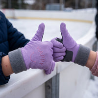 Kids' Winter Ice Skating Gloves - Waterproof, Non-Slip, Thermal for Cycling & Training