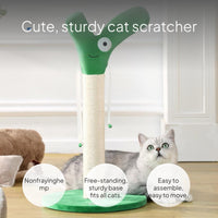 Vertical Cat Scratching Post Sisal Cat Toy Cute Design