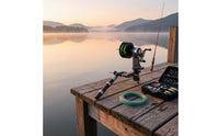 Clamp-on Reel Winder Metal Frame Adjustable   Stable Outdoor Gear