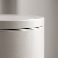 Stainless Steel Trash Can Freestanding Garbage Can with Press Lid Modern Wastebasket for Living Room, Bedroom, Office
