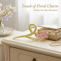 for Women, Floral Design Ponytail Holder Pattern, Summer Accessories for Multiple Pieces