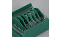 Transparent Mold with Clear Cover Rigid Multi-Slot Plastic Mold Compact Moulds Reusable for Workshop, Bench Use