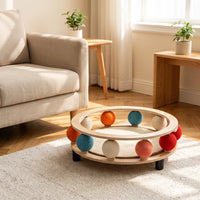 Sturdy Wooden Cat Bed