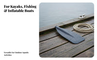 Paddle Thickened Design Inflatable Boat Paddle End Heavy Duty Replacement Oar for Anglers, Kayakers, Kayaking, Rafting, Fishing