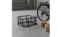 Detachable Bike Cargo Basket Large Capacity Quick Release Bike Basket Heavy Duty Biking Accessory for Commuters, Extended Rides