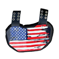 Football Back Protector Impact-Absorbing Football Backplate Lightweight Pad for Adults