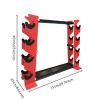 Dumbbell Rack Stable Base Vertical Dumbbell Rack Sturdy Exercise Storage for Gym
