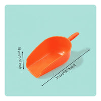 Feed Ladle with Long Handle Deep Pet Portioning Utensil with Long Handle