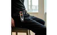 Easy Installation Quick Release Tool Bag Mount Secure Belt Buckle with Rotating Clasp Load Bearing Tool Bag Belt Attachment Universal for Tradespeople
