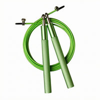 Textured Grip Steel Wire Jump Rope Fluent Rotation Ball-Bearing Jump Rope Swivel Connection for Exercise