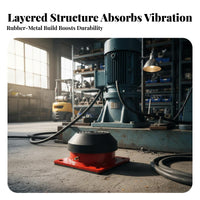 Air Spring Shock Absorber Noise Reduction Pneumatic Vibration Damper Oil Resistant Machinery Shock Absorber Mount for Mechanical Engineers, Machinists