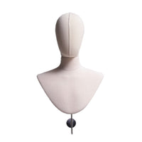 Wall-Mounted Mannequin Head Stand Mannequin with Wall Mount Stylish Hat Display Stand for Retail Store