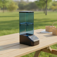 Automatic Fish Feeder Large Capacity Fish Feeder Twin Powers for Vacationers