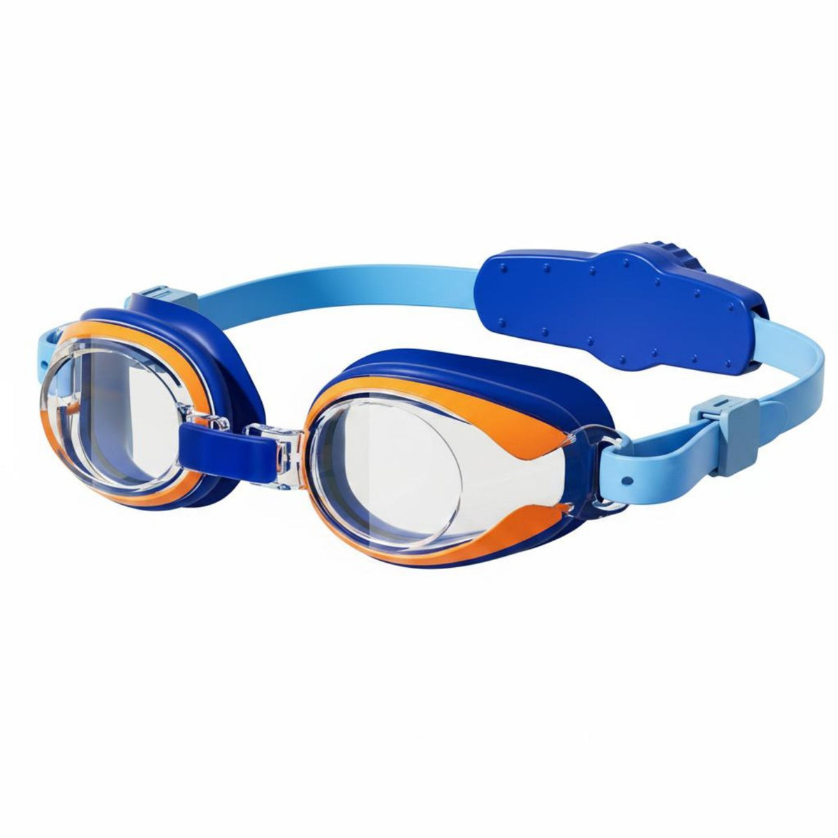 Leak Proof Children's Swim Goggles Adjustable Strap Waterproof Training Goggles Soft Silicone Sports Accessory Watertight Seal