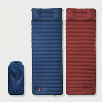 Inflatable Mattress and Air Bed for Camping, Single Person Air Mattress with PVC for Hiking Tent, 12cm Thick Tent Sleeping Pad, 1300g Weight