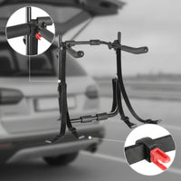 Trunk Mount Bike Rack Strap-Secured Trunk Bike Rack Compact Cycle Carrier with Straps for Cyclists