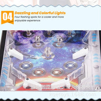 Mini Tabletop Pinball Machine Toy for Children