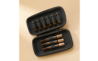 Essential Oil Storage Case Woven Look Essential Oil Carrying Case Rectangular Hard Shell Organizer