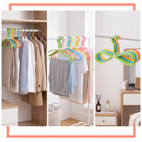 20 Pieces Wide Shoulder Hanger Long-Lasting Butterfly Bow Hanger Sturdy