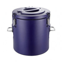 Insulated Steel Bucket Side Handles Stainless Steel Bucket Cylindrical Household Storage