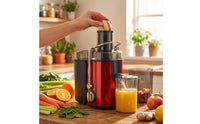 Vertical Slow Juicer Compact Cold Press Juicer Countertop-Friendly Juice Extractor Machine Easy to Clean for Health Enthusiasts, Families, Kitchen